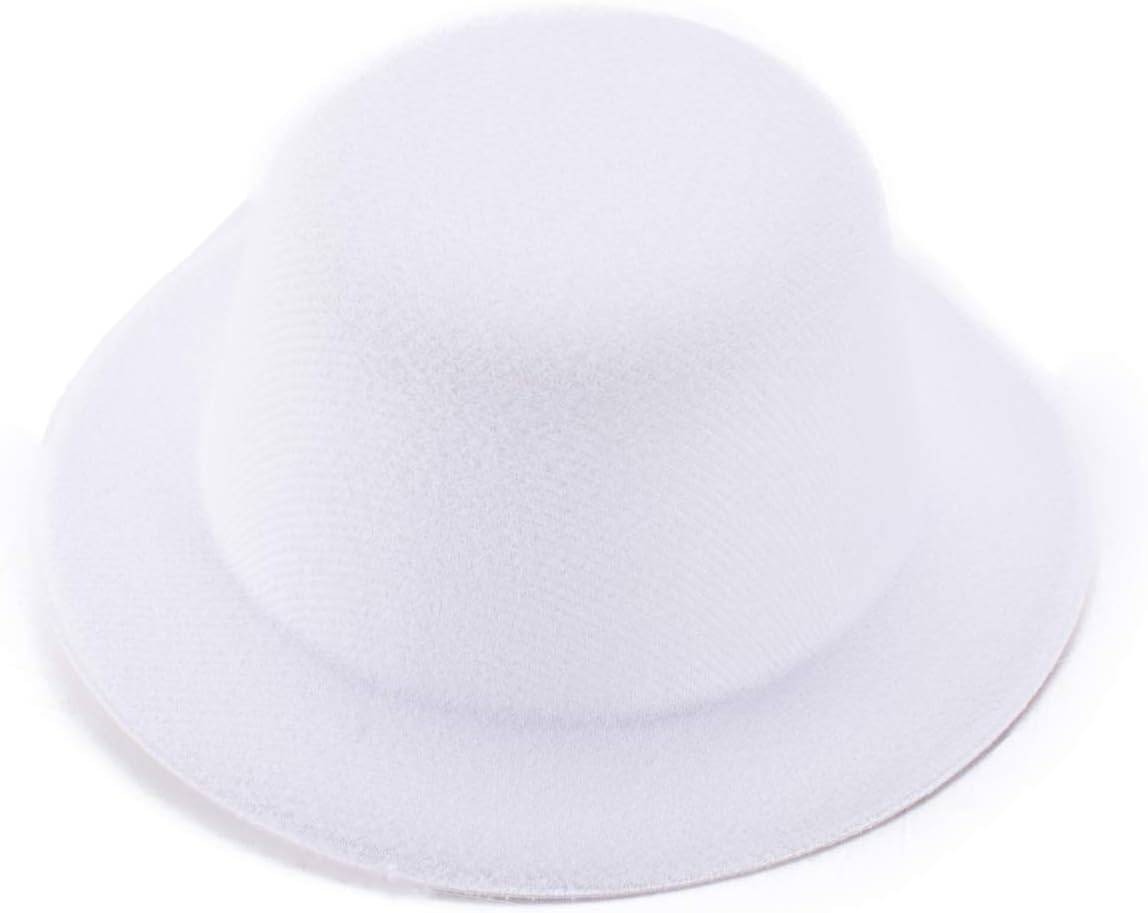 Solid Color Mini Top Hat Craft Fascinator Cosplay Alligator Clips Millinery