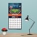 2018 Baseball Stadiums Wall Calendar