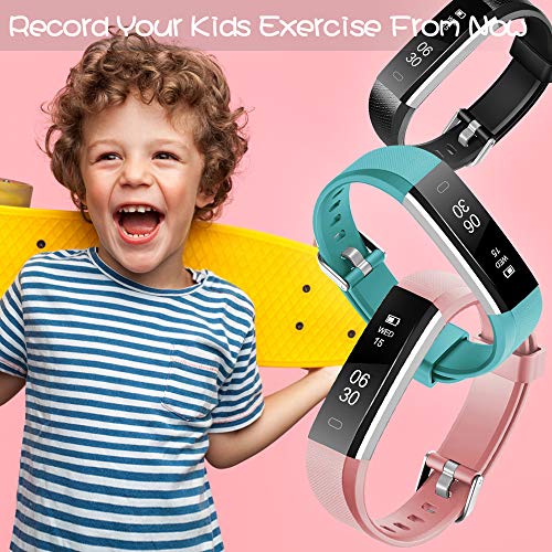 Lintelek Fitness Tracker, Activity Tracker with Heart Rate Monitor, IP67 Waterproof Step Counter