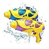 Mioshor Water Soaking Guns 2Pack, Super Soaker Squirt Gun for Kids/Adults,Water Pistol Cannon Pool Toys for Water Blaster Summer Party Games