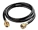 SHINESTAR 5FT Propane Extension Hose, Connects 1lb Appliance to Propane Tree or Propane Tee Adapter, Compatible with Buddy Heater, Weber Q Grill, Coleman Camping Stove and more