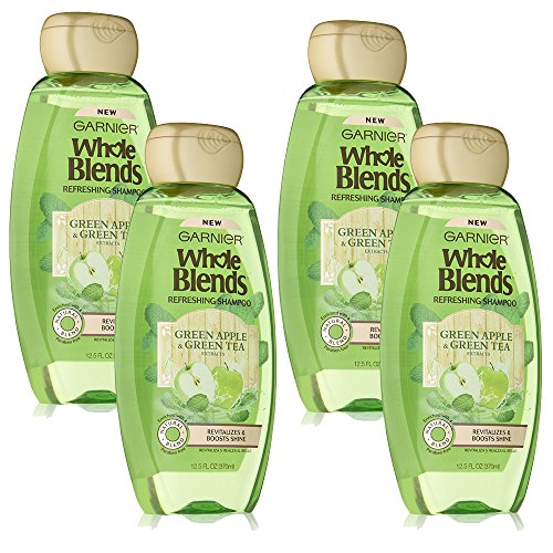 Product Review Garnier Whole Blends Shampoo with Green Apple & Green