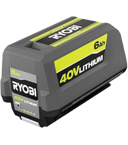 Amazon.com : RYOBI 40-Volt Lithium-Ion 2.0 Ah Battery : Tools