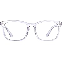 MAXJULI Blue Light Blocking Glasses,Computer Reading/Gaming/TV/Phones Glasses for Women Men(Transparent)