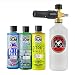 Chemical Guys HOL145 TORQ Foam Cannon Snow FOAMER & 3 Premium Soaps, 16. Fluid_Ounces