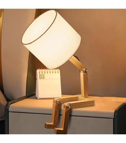 ThinkerLamps - Silver (Mr. What) Thinker Lamp Desk Lamp Room