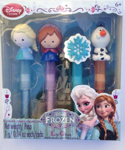 Disney Frozen Lip Gloss Set - Elsa, Anna, Olaf &amp; Frozen Snowflake