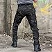 FREE SOLDIER Outdoor Men Teflon Scratch-Resistant Pants Four Seasons Hiking Climbing Tactical Trousers(Dark Camouflage 36W/31.5L)
