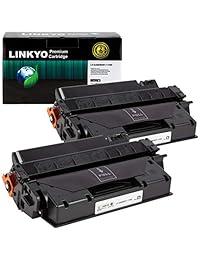 LINKYO - Cartucho de tóner de repuesto para Canon 119 II 3480B001AA, Negro Paquete de 2