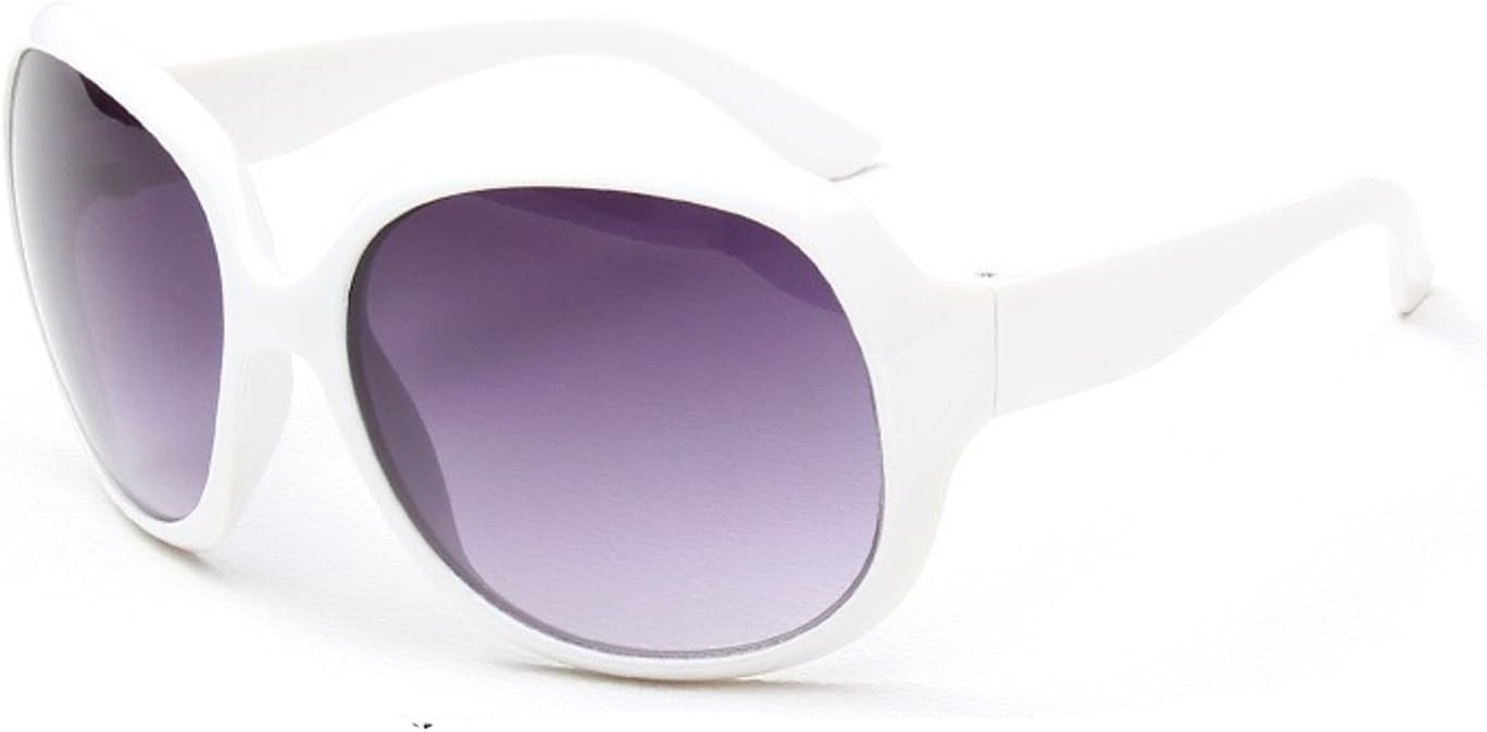 Chezi Women's Plastic Classical Oversized Butterfly Sunglasses