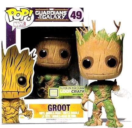 Funko pop! vinyl marvel guardians of the galaxy groot g…