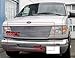 APS Compatible with Ford Econoline 1992-2007 Aluminum Chrome Horizontal Billet Grille Grill Insert Combo F87911A