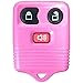 Discount Keyless Pair of Replacement 3 Button Automotive Keyless Entry Remote Control Transmitters with Battery Compatible with Ford, Lincoln, Mazda, and Mercury Vehicles