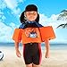 heyous Toddler Puddle Jumper Lifejackets Best Life Jackets Vest for Kids 30-70 lbs