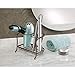 MetroDecor mDesign Countertop Hair Care Tools Holder for Hair Dryer, Flat Iron, Curling Wand, Straightener, Bronze