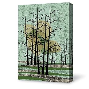 for Living Room Bedroom Home Artwork Paintings Quiet Forest