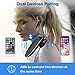 Bluetooth Headset, BESWILL Wireless Bluetooth Earpiece V4.2 Handsfree in Ear Noise Cancelling Bluetooth Earbud with Multipoint Pairing and Siri Voice Control for Business/Driving/Sporting(Waterproof)