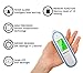 Digital Forehead and Ear Thermometer by Paramed - Instant Scan Dual Function Baby Infrared Medical Thermometer - Backlight Display with Fever Alarm - Clinically Calibrated for Adult Kids Infant