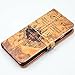 iphone 7 Case Hogwarts Marauder's Map Vintage Retro Pattern Leather Wallet Credit Card Holder Pouch Flip Stand Case Cover For Apple iphone 7 New