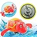 2 Pack Baby Bath Toys Clockwork Turtle for Toddlers Boys Girls, Wind up Water Toys Swimming Turtle Summer Pool Bathroom Float Toy Kids Child Plastic Bathtub Baby Shower Set for Bath Fun Time