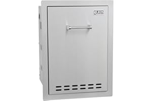 LION PREMIUM GRILLS Lion 16-inch Roll-out Propane Tank/Trash Bin