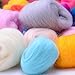 Zealor 45 Colors Needle Felting Wool, Wool Fibre Wool Yarn Roving for Needle Felting Hand Spinning DIY Craft Materials