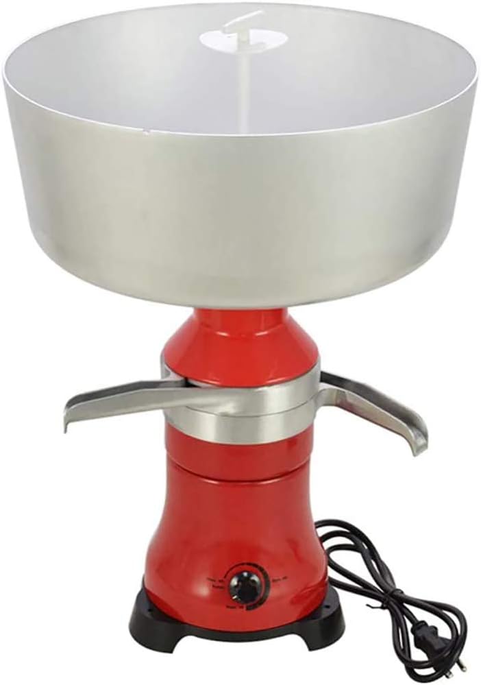 Centrifugeuse à Lait électrique 11000 Tr/min – Séparateur Crème Et Lait écrémé, Capacité 5L, Pour Vache/chèvre