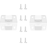Cooler Hinges Replacement Kit Compatible with Coleman Camping Accessories and Rubbermaid Ice Chest Coolers, Easy Installation Hinges Replacement Parts for Outdoor Use, 2 Pack