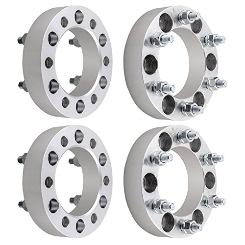 4pc 1 Wheel Spacer 6x5.5 with 14x1.5 for 20072018 GMC Sierra Denali