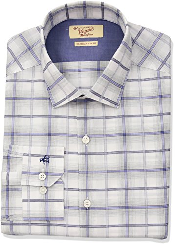 Original Penguin Mens Slim Fit Performance Dress Shirt Light Blue |  Desertcart Cayman Islands