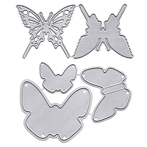 Rolin Roly Combination Metal Cutting Dies Stencil DIY Scrapbooking Album Stamp Paper Card Butterfly Embossing Craft Décor (Butterfly) - Thumbnail 7
