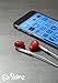 EarSkinz EarPod Covers (ES2) - Red - for Apple iPhone X / 8/7 / 6S / 6 / 5S / 5SE / 5