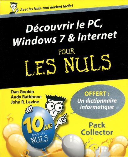 Découvrir le PC, Windows 7 & Internet