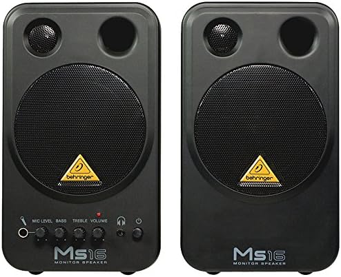 behringer ms16 studio monitors