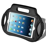 ABLEGRID® Shockproof Kids Safe Foam Handle Case Cover Stand for iPad Mini 1 2 3 Retina (Black)