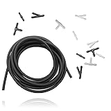 Stymart Windshield Washer Hose Kit, 4M Rubber Black