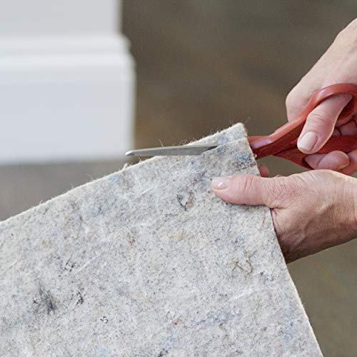 RUGPADUSA, Basics, 12'x18', 1/2" Thick, 100 Felt, Protective Cushion Rug Pad, Available in 4