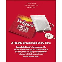 Folgers Coffee Singles