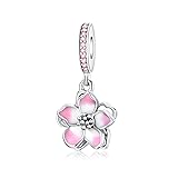Alstade Pink Cherry Blossom Charm 925 Sterling