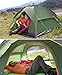 YIHANG Waterproof 3 Season Tent for Camping/2-3 Person Camping Tent/Backpacking Tents & LED Portable Outdoor Camping Lantern (Dark green)