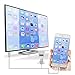 Lightning to HDMI,Iphone to HDMI,Micro USB to HDMI Cable, Iphone to TV Adapter High-Speed 1080P HDTV Cable Adapter for IPhone7/7Plus/6/6Plus, iPad, Samsung (Silver)