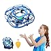 Mini Drone, Levitation UFO Drone, Hand Operated Quad Induction for Kids, Easy Controlled 2 Speed, RC Mini Handheld USB Fan, Flying Ball Toys for Boys and Girls, Tomzon A15 Blue