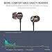 Earphone,Q-YEE In-Ear Earbuds Earphones, 3.5mm Metal Housing Headset Built-in Mic/Hands-free/Volume Control (Black)