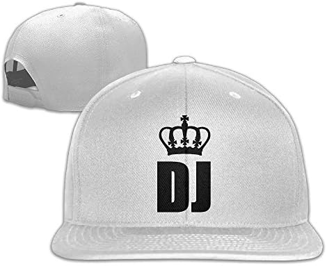 Aiguan DJ King Flat Visor Baseball Cap - Fashion Snapback Hat - 8 Colors