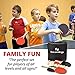 NuLandings Ping Pong Paddle Set - 4 Professional Table Tennis Rackets/Paddles - 8 Premium 3-Star ITTF Standard Balls Portable Cover Case Holder - Precise Racquet Control, Speed and Spin - Bundled Kit