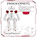 IHBUDS Smart and Programmable Remote-Control Robot for Kids. Beginner’s STEM Toy Robot Friend for Kids to Learn as They Play-(Red)thumb 3