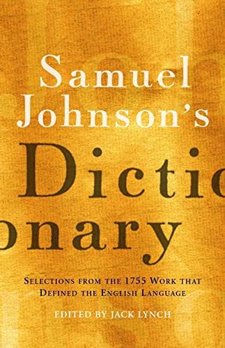 Samuel Johnson's Dictionary of the English Language: Samuel