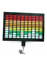 Panel LED rave activado por sonido HDE con módulo de sensor