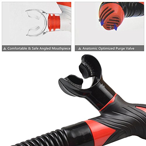 ZIONOR T2 Snorkel Lap Swimming Swimmer Training Diving Snorkeling