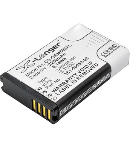 Synergy Digital GPS Battery - Compatible With Garmin 361-00038-01 (3.7V 1880mAh Li-ion)